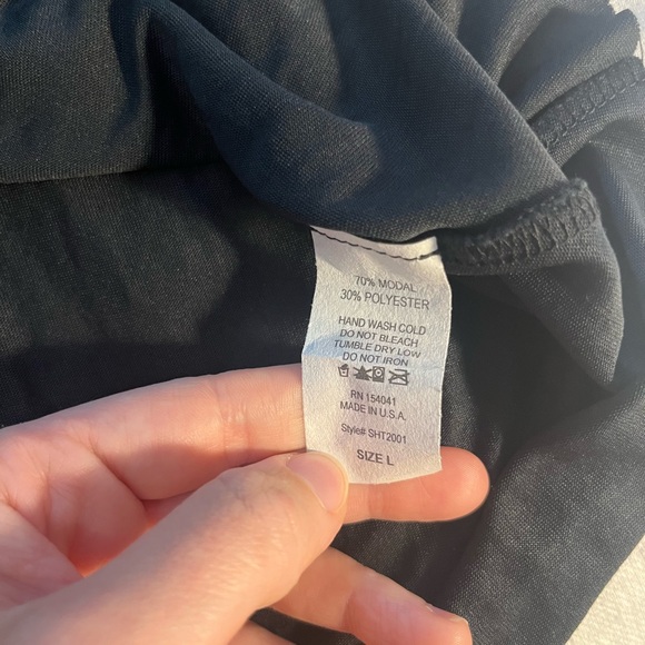 V-Neck Modal Draping Asymmetrical Faux-Wrap Overlap Short Romper Quarter Sleeve - Picture 9 of 10